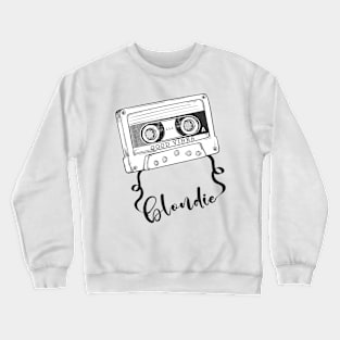 Good Vibes Blondie // Retro Ribbon Cassette Crewneck Sweatshirt